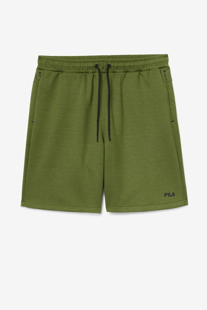 Fila Balban Olive Shorts Mens - NZ 41067-UWBG